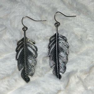 Feather Hook Earrings